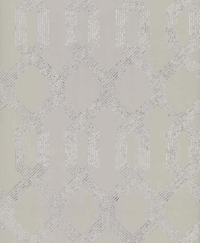 York Viva Lounge Gray/Silver Wallpaper