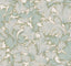 York Acanthus Toss Beige/Seafoam Wallpaper