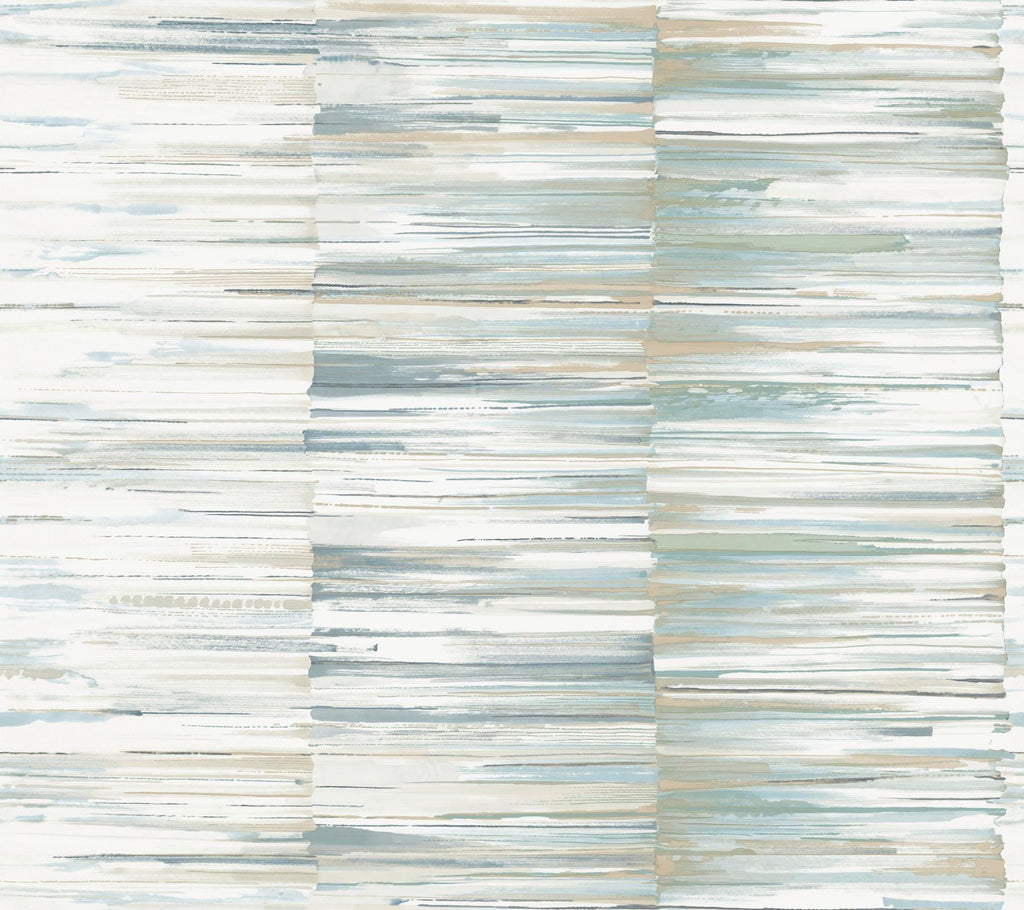 York Designer Series Artist's Palette Cream/Blue Wallpaper