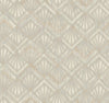 York Designer Series Modern Shell Gray/Beige Wallpaper