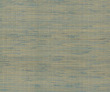 York Designer Series Metallic Jute Gold/Blue Wallpaper
