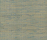York Designer Series Metallic Jute Gold/Blue Wallpaper