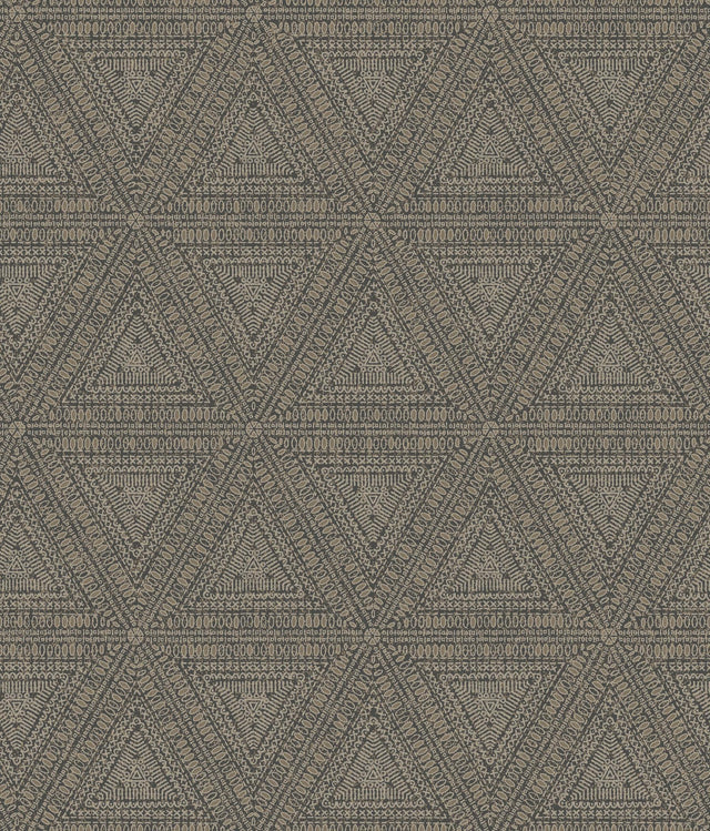 York Norse Tribal Browns Wallpaper