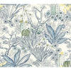 York Flowering Desert Blue Wallpaper