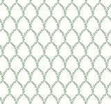 Rifle Paper Co. Laurel Green/White Wallpaper
