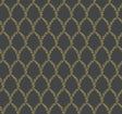 Rifle Paper Co. Laurel Gold/Black Wallpaper