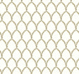 Rifle Paper Co. Laurel Gold/White Wallpaper