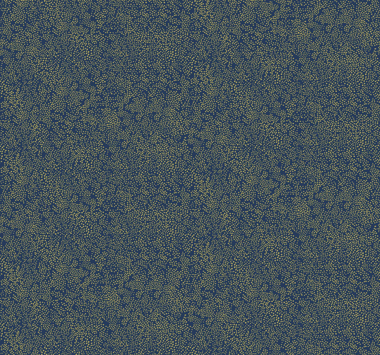 Rifle Paper Co. Champagne Dots Gold/Navy Wallpaper