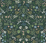 Rifle Paper Co. Wildwood Hunter Green Wallpaper