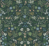 Rifle Paper Co. Wildwood Hunter Green Wallpaper
