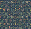 Rifle Paper Co. Hawthorne Navy Wallpaper