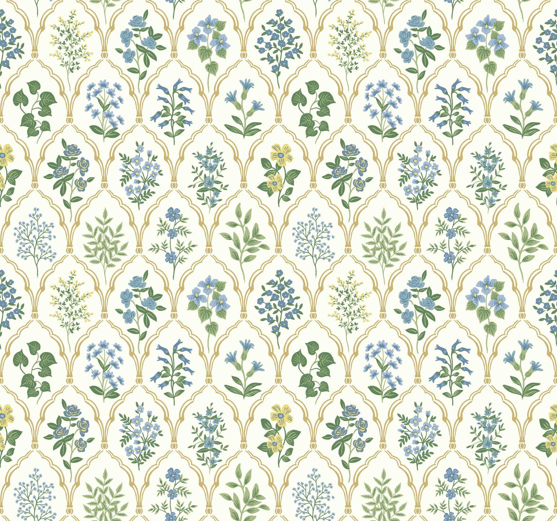 Rifle Paper Co. Hawthorne Wallpaper - Thumbnail 2