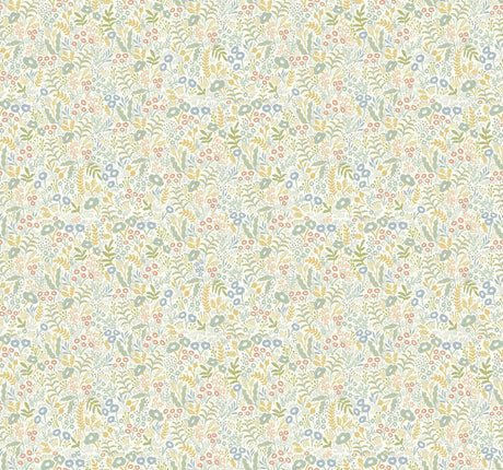 Rifle Paper Co. Tapestry Light Mustard Wallpaper