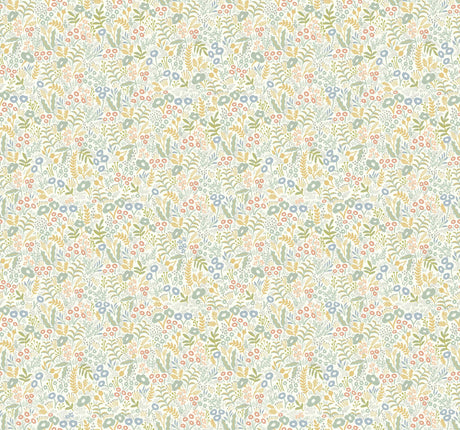 Rifle Paper Co. Tapestry Light Mustard Wallpaper