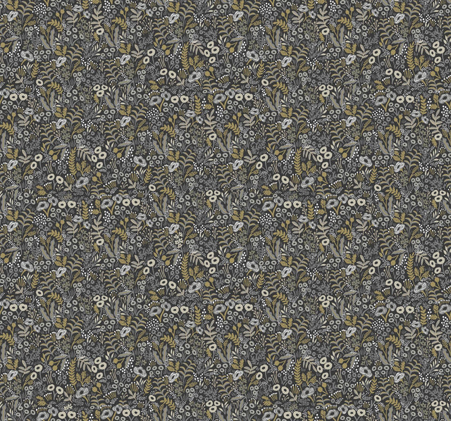 Rifle Paper Co. Tapestry Black/Beige Wallpaper