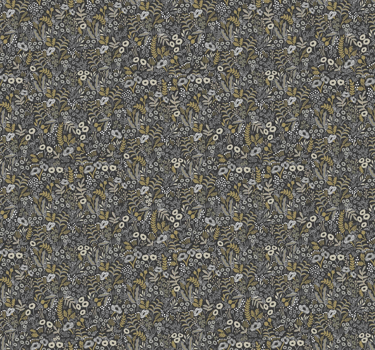 Rifle Paper Co. Tapestry Black/Beige Wallpaper