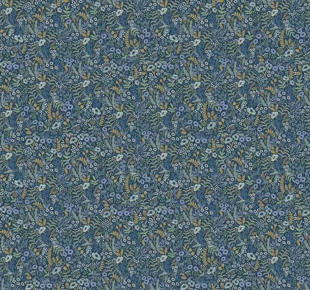 Rifle Paper Co. Tapestry Indigo Wallpaper