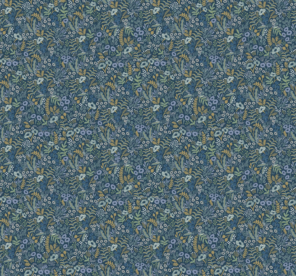 Rifle Paper Co. Tapestry Indigo Wallpaper