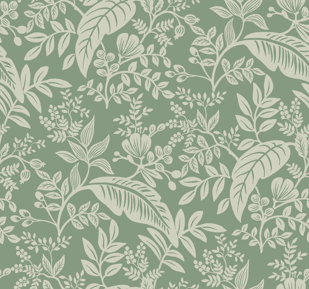Rifle Paper Co. Canopy Sage Wallpaper