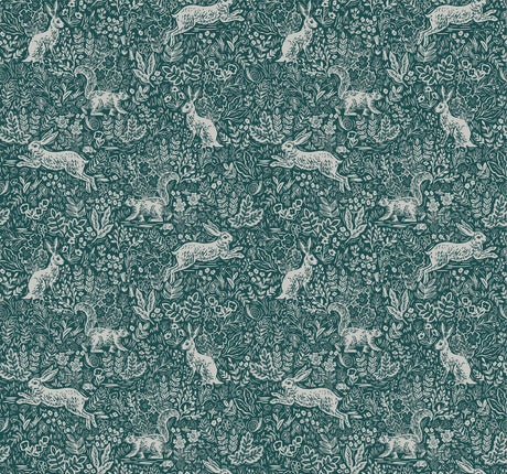 Rifle Paper Co. Fable Emerald Wallpaper