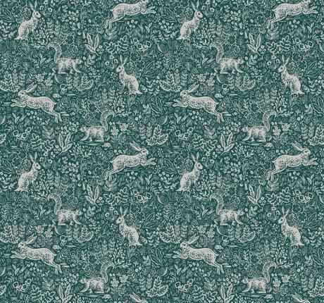Rifle Paper Co. Fable Emerald Wallpaper