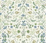Rifle Paper Co. Wildwood Blue/Green Wallpaper