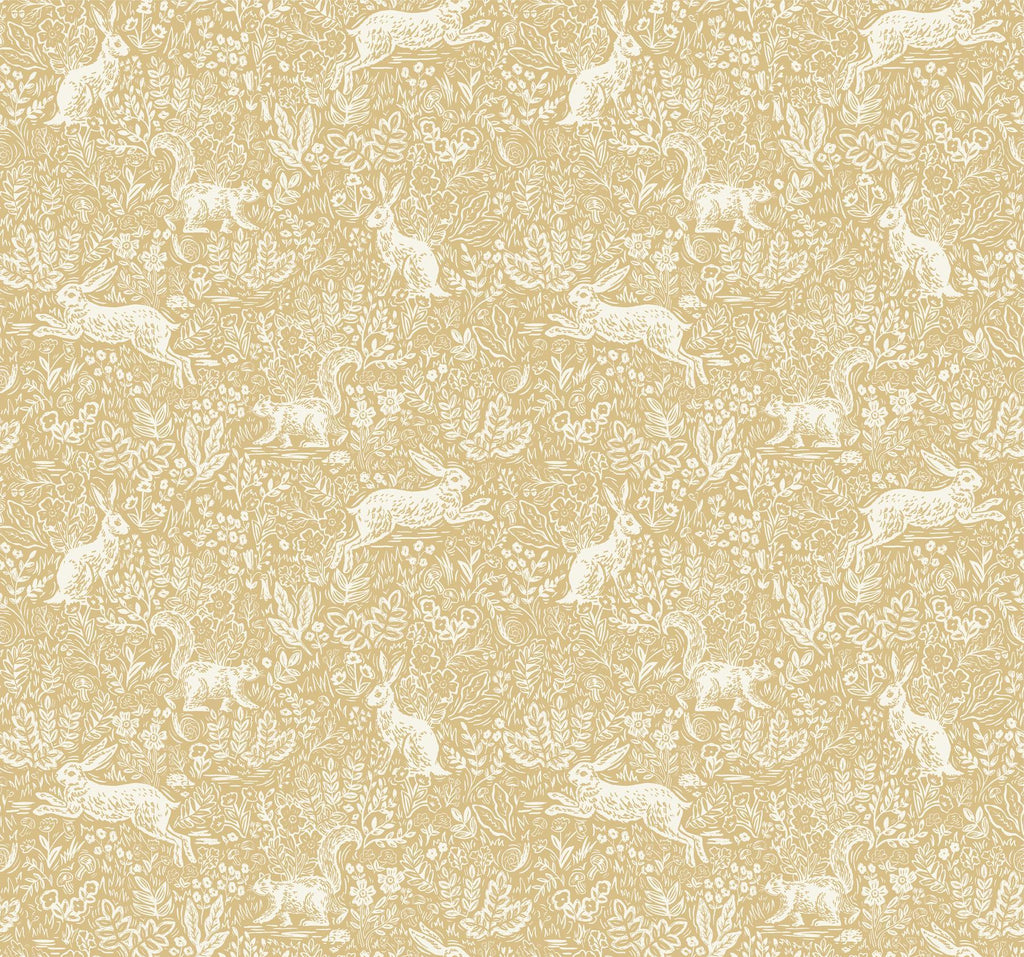 Rifle Paper Co. Fable Gold Wallpaper