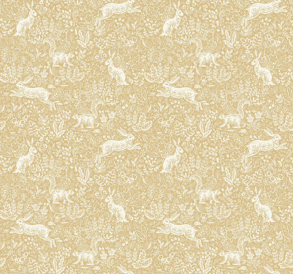 Rifle Paper Co. Fable Gold Wallpaper