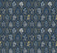 Rifle Paper Co. Hawthorne Navy/Gold Wallpaper