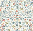 Rifle Paper Co. Wildwood Beige/Coral Wallpaper