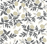 Rifle Paper Co. Peonies White/Black Wallpaper