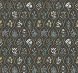 Rifle Paper Co. Hawthorne Black/Cream Wallpaper