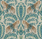 Ronald Redding Designs Jungle Leopard Taupe Wallpaper