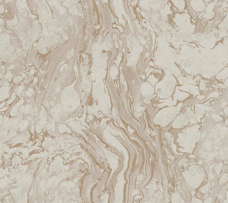 Ronald Redding Designs Polished Marble Taupe Wallpaper