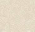 Ronald Redding Designs Geodes Cream Wallpaper