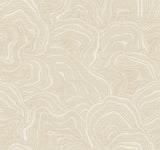 Ronald Redding Designs Geodes Cream Wallpaper