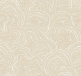 Ronald Redding Designs Geodes Cream Wallpaper