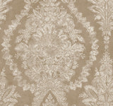 Ronald Redding Designs Charleston Damask Bronze Wallpaper