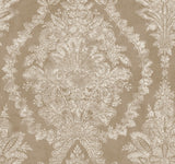 Ronald Redding Designs Charleston Damask Bronze Wallpaper