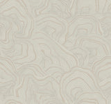 Ronald Redding Designs Geodes Taupe Wallpaper