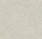 Ronald Redding Designs Geodes Taupe Wallpaper