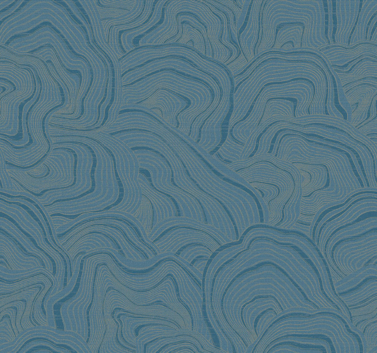 Ronald Redding Designs Geodes Blue Wallpaper