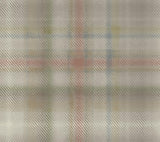 Ronald Redding Designs Sterling Plaid Neutral Wallpaper