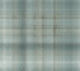 Ronald Redding Designs Sterling Plaid Green Wallpaper