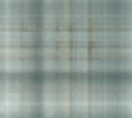 Ronald Redding Designs Sterling Plaid Green Wallpaper