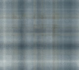 Ronald Redding Designs Sterling Plaid Blue Wallpaper