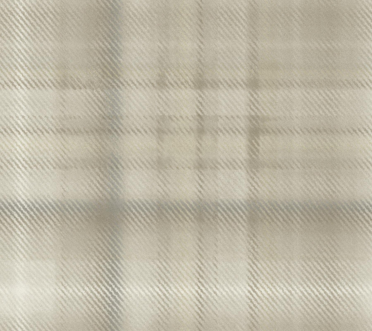 Ronald Redding Designs Sterling Plaid Beige Wallpaper