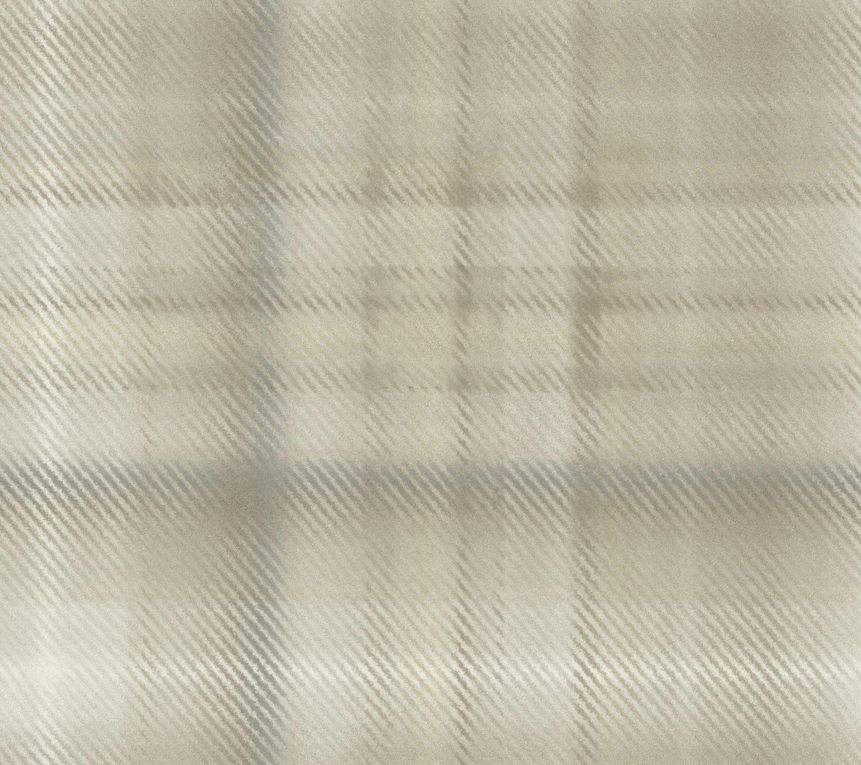 Ronald Redding Designs Sterling Plaid Beige Wallpaper