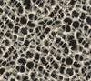 Ronald Redding Designs Leopard Rosettes Black Wallpaper