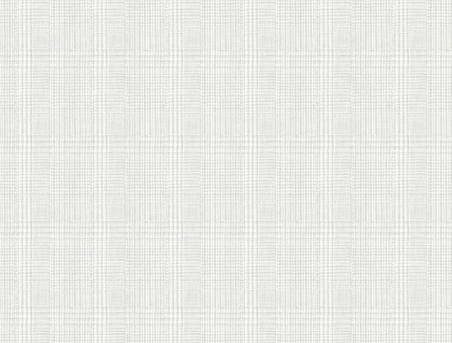 Ronald Redding Designs Shirting Plaid Gray Wallpaper